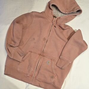 Thrashed Carhartt Lined Hooded Jacket S/XS